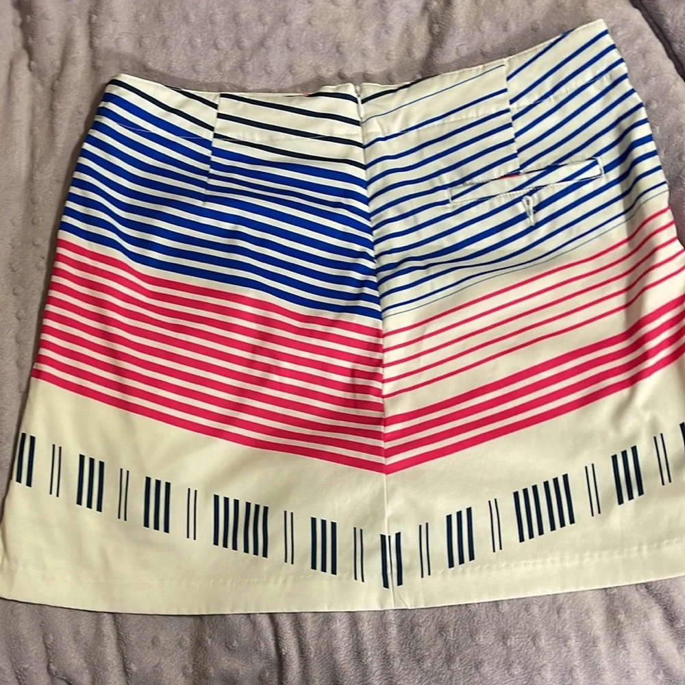 Lady Hagen golf skort royal blue white pink and navy blue!  Size 12. - Picture 2 of 3